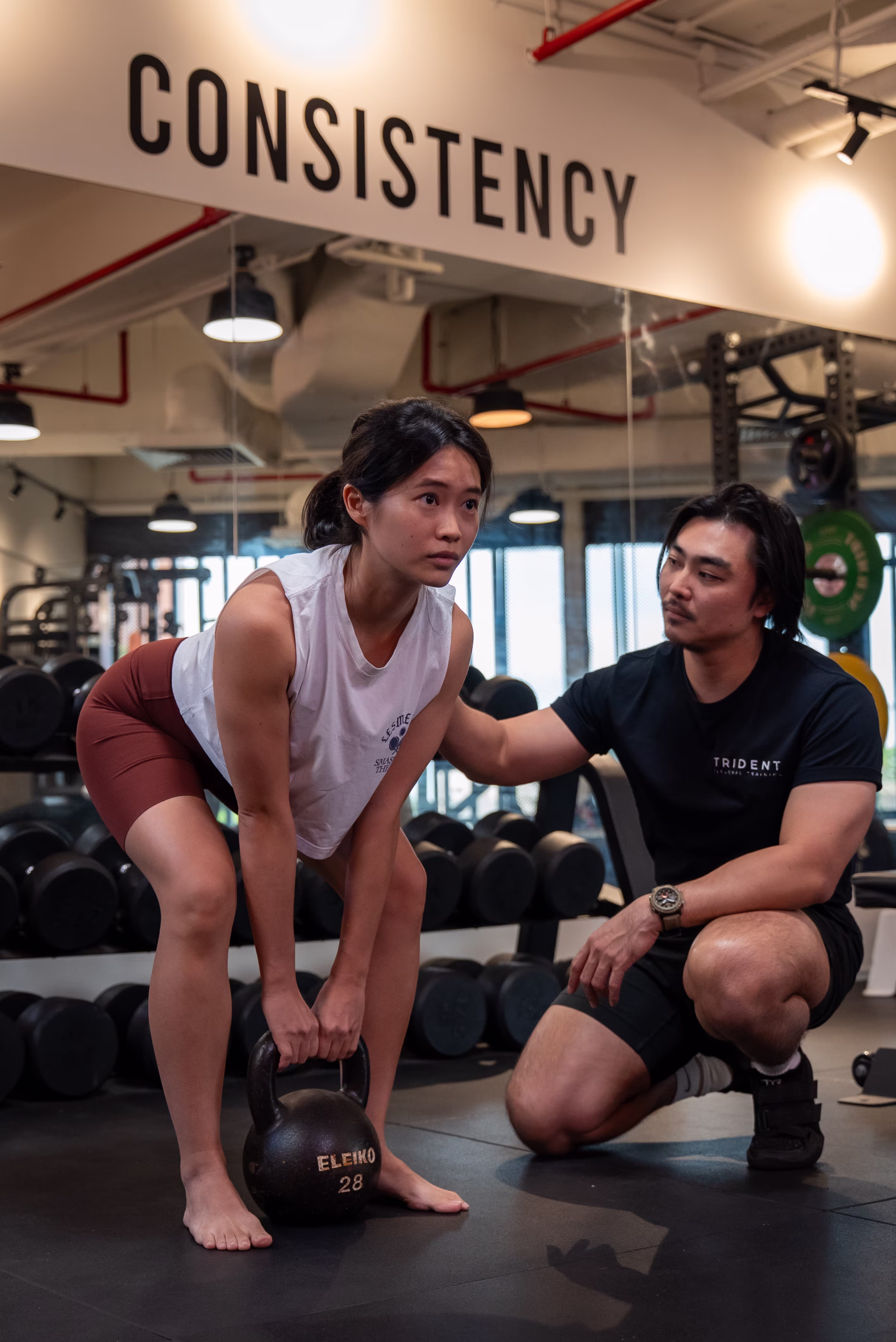 Athlete training for sports performance at Trident